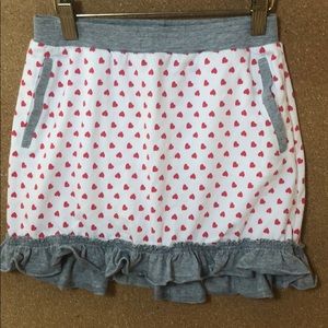 Garnet hill girls size 10 skirt skort